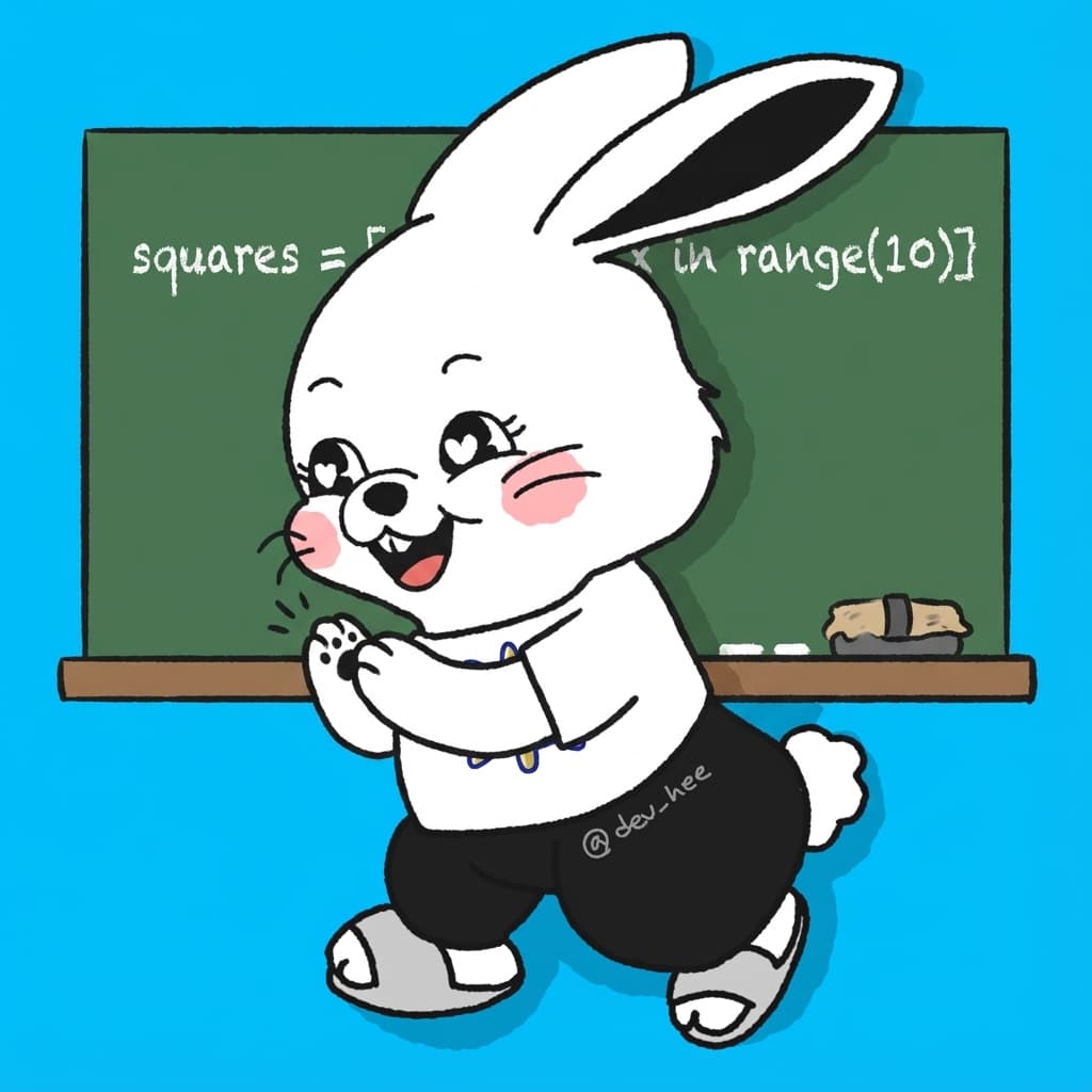 [파이썬] 리스트 컴프리헨션과 제너레이터 표현식