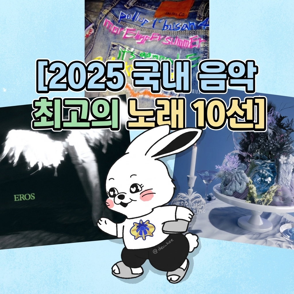2025 국내 음악 최고의 노래 10선 - 파트 2